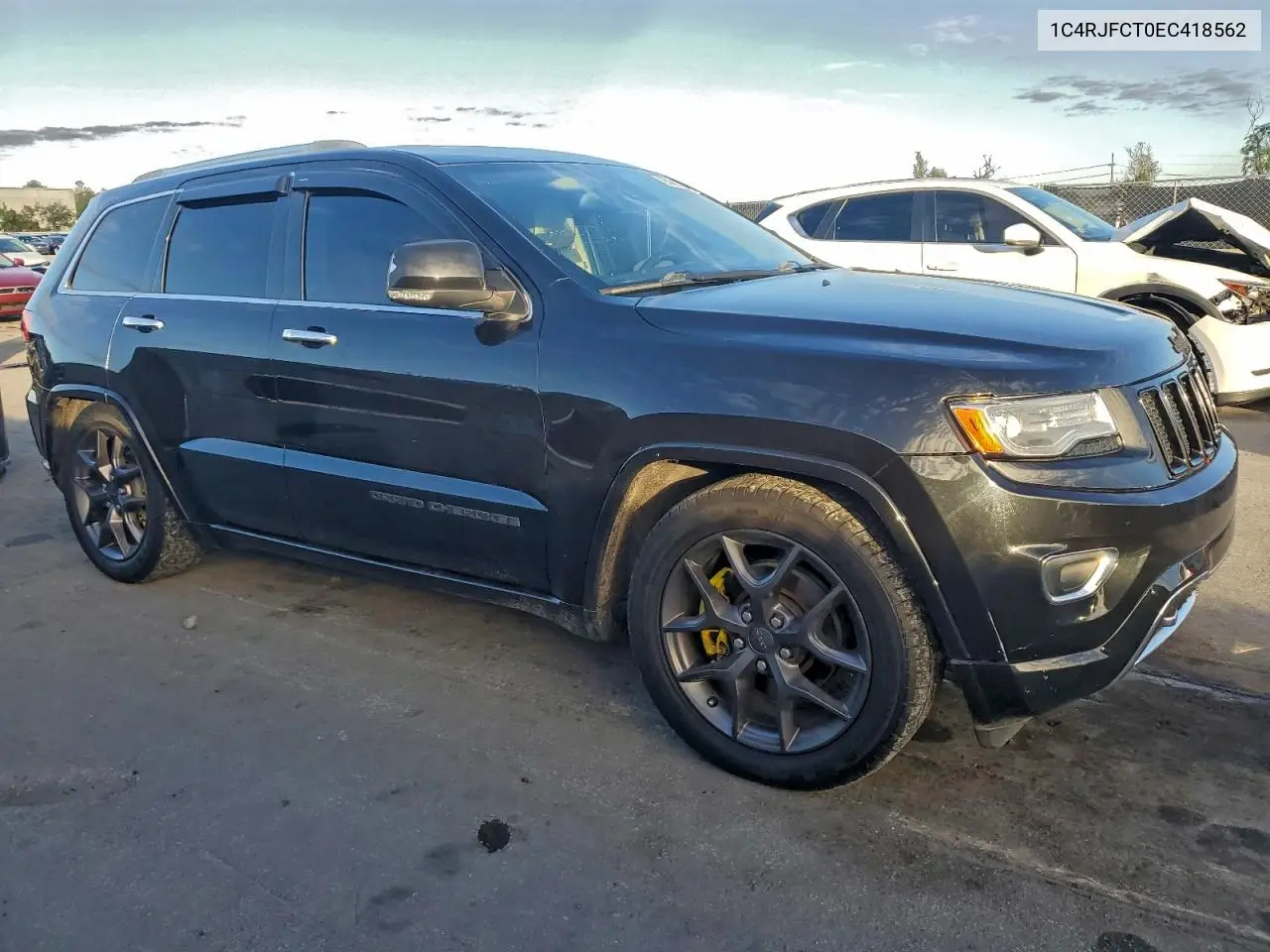 1C4RJFCT0EC418562 2014 Jeep Grand Cherokee Overland