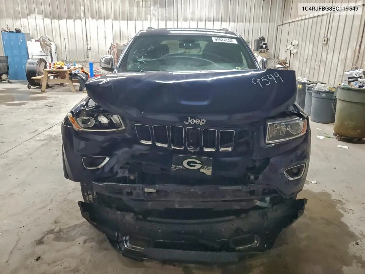 1C4RJFBG8EC119549 2014 Jeep Grand Cherokee Limited