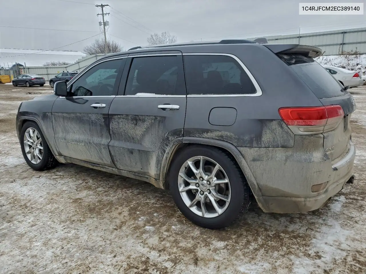 1C4RJFCM2EC389140 2014 Jeep Grand Cherokee Overland