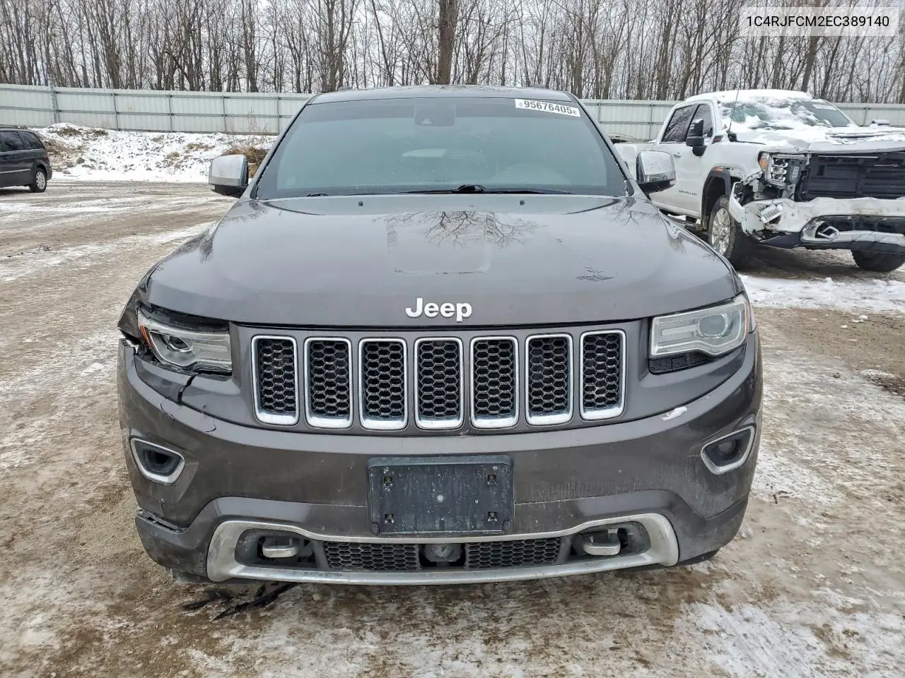 1C4RJFCM2EC389140 2014 Jeep Grand Cherokee Overland