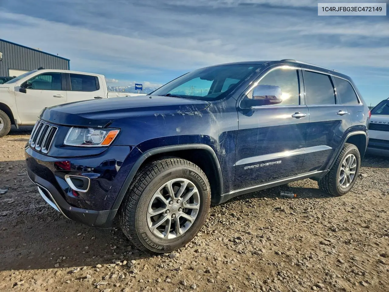 1C4RJFBG3EC472149 2014 Jeep Grand Cherokee Limited
