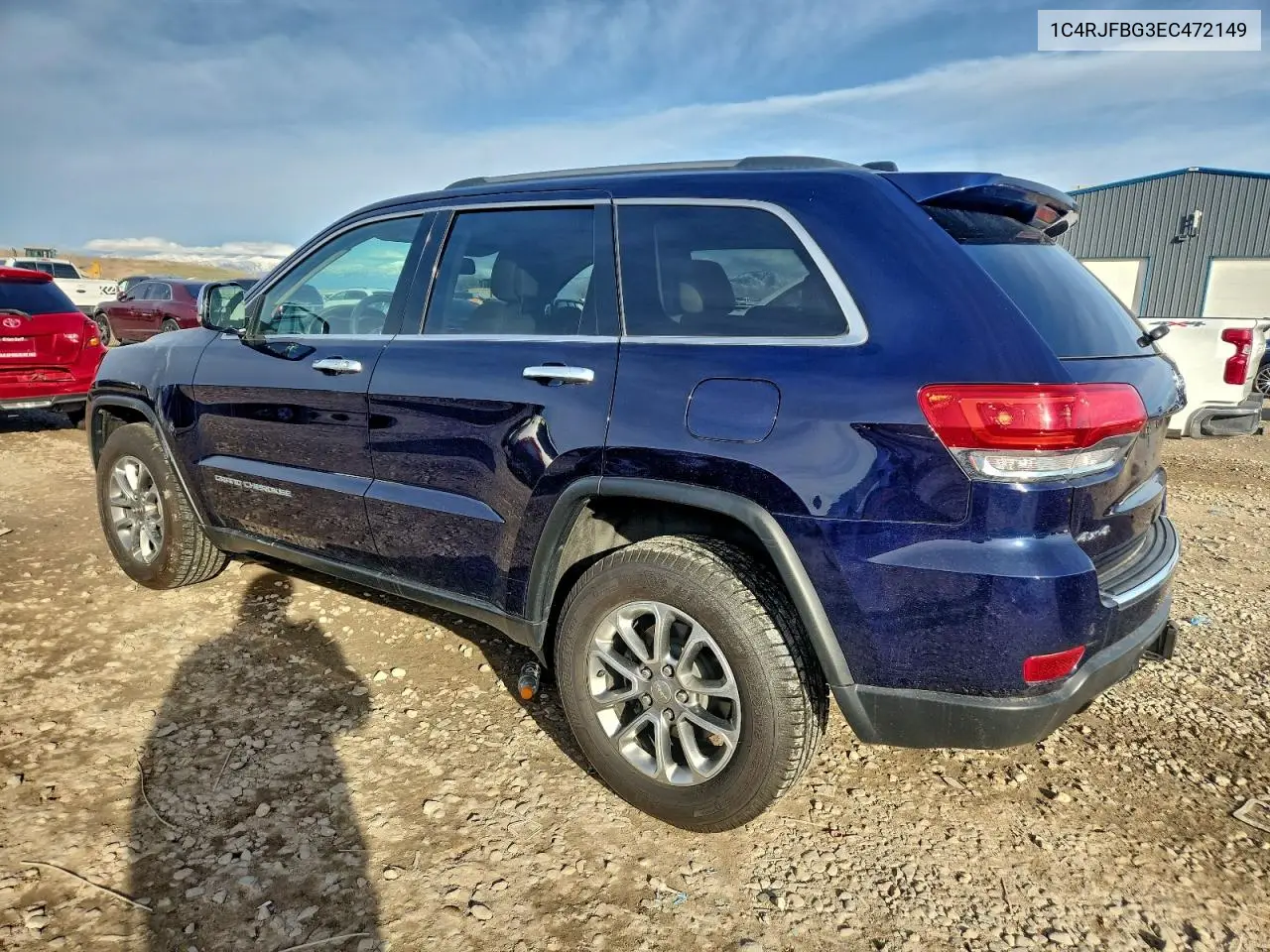 1C4RJFBG3EC472149 2014 Jeep Grand Cherokee Limited
