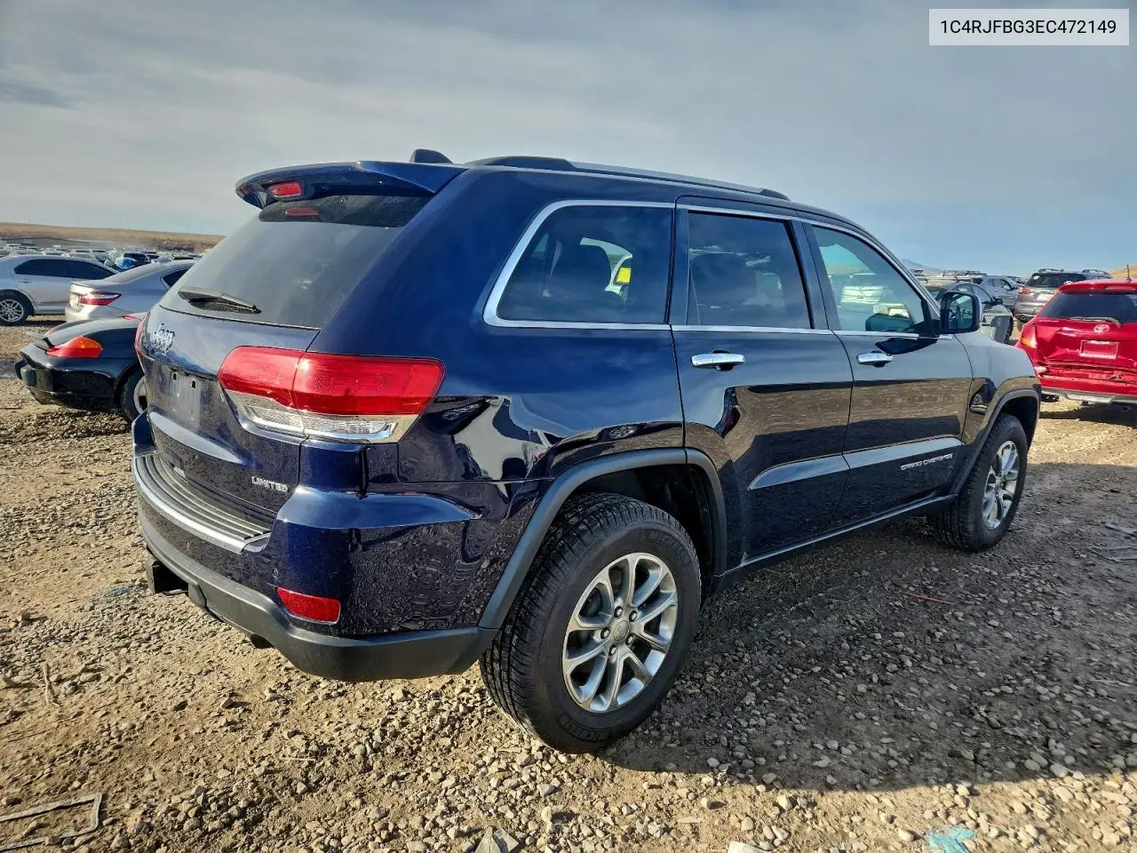 1C4RJFBG3EC472149 2014 Jeep Grand Cherokee Limited