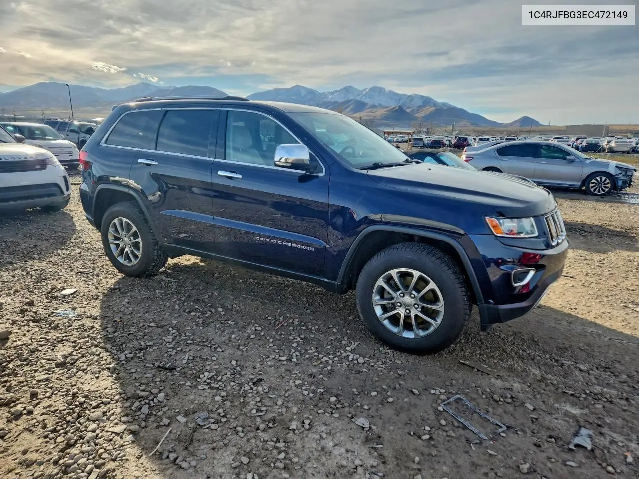 1C4RJFBG3EC472149 2014 Jeep Grand Cherokee Limited