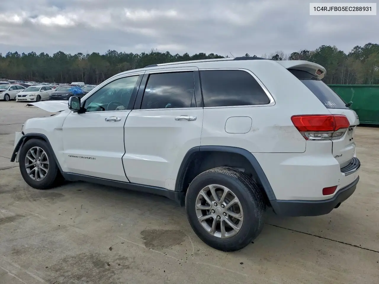 1C4RJFBG5EC288931 2014 Jeep Grand Cherokee Limited