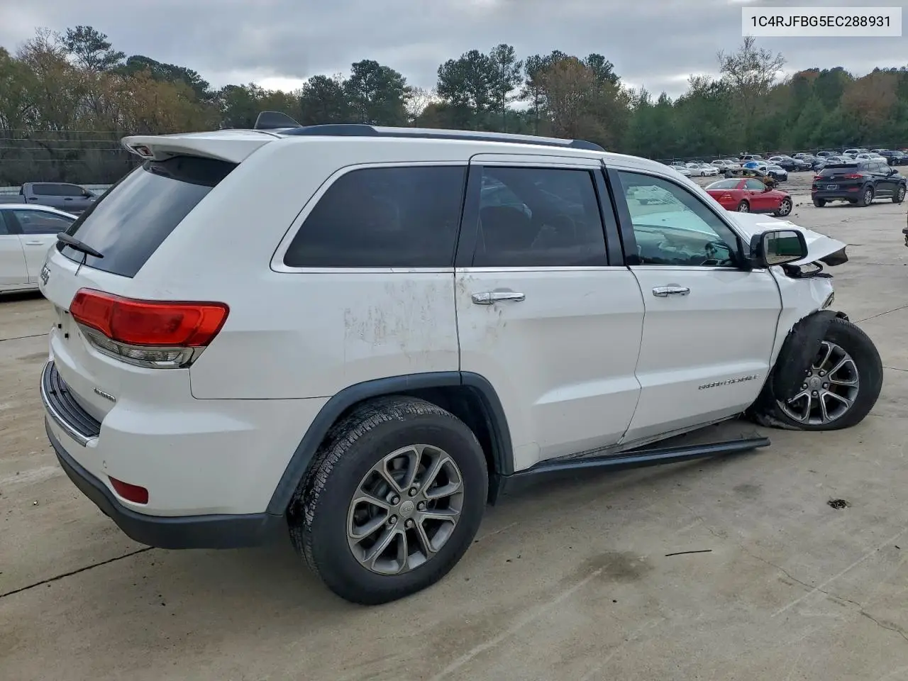 1C4RJFBG5EC288931 2014 Jeep Grand Cherokee Limited
