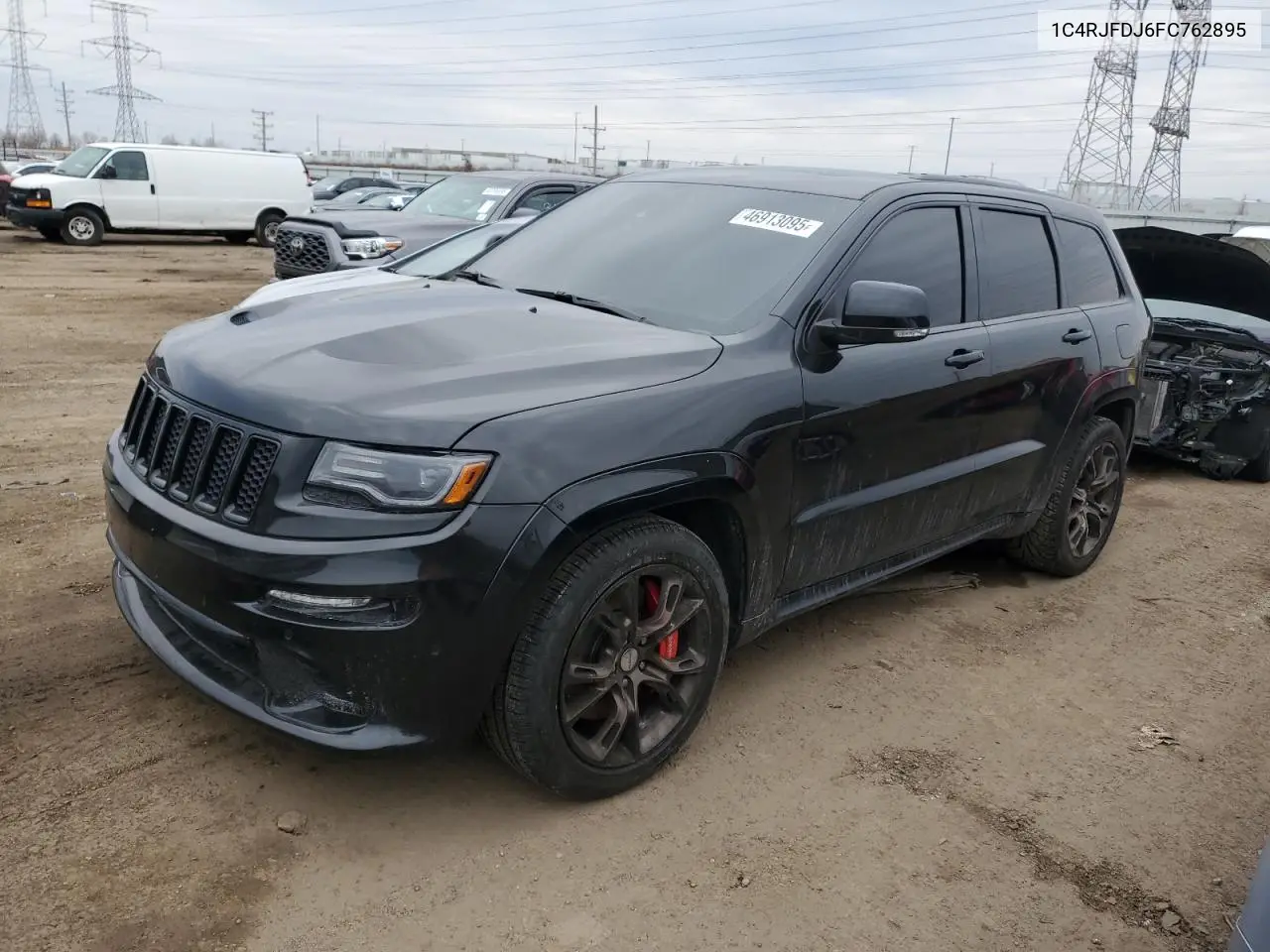 1C4RJFDJ6FC762895 2015 Jeep Grand Cherokee Srt-8