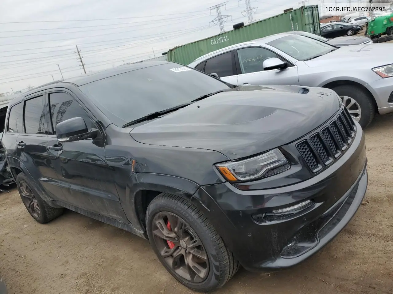 1C4RJFDJ6FC762895 2015 Jeep Grand Cherokee Srt-8