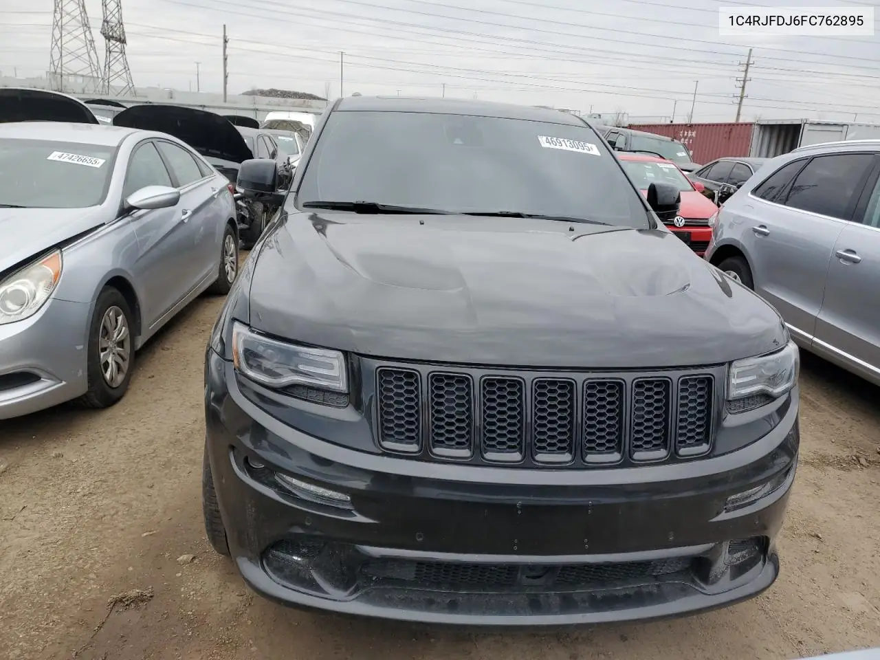 1C4RJFDJ6FC762895 2015 Jeep Grand Cherokee Srt-8