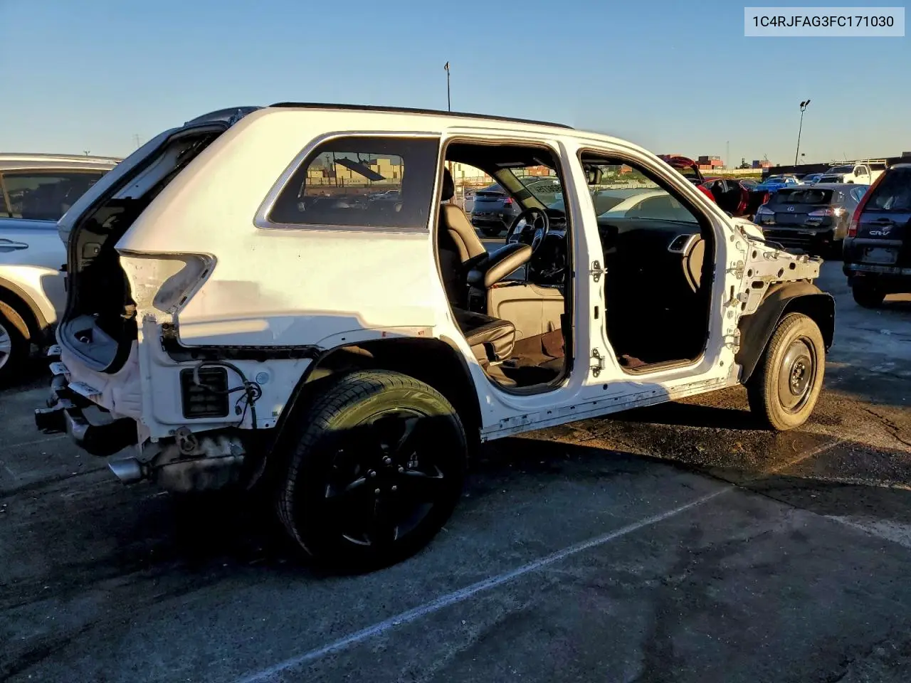 1C4RJFAG3FC171030 2015 Jeep Grand Cherokee Laredo