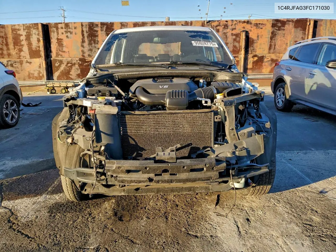 1C4RJFAG3FC171030 2015 Jeep Grand Cherokee Laredo
