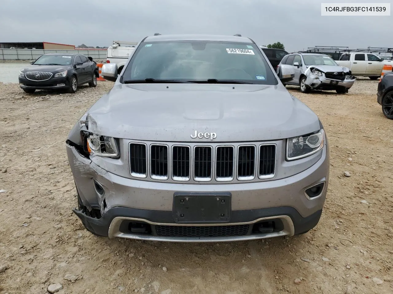 1C4RJFBG3FC141539 2015 Jeep Grand Cherokee Limited