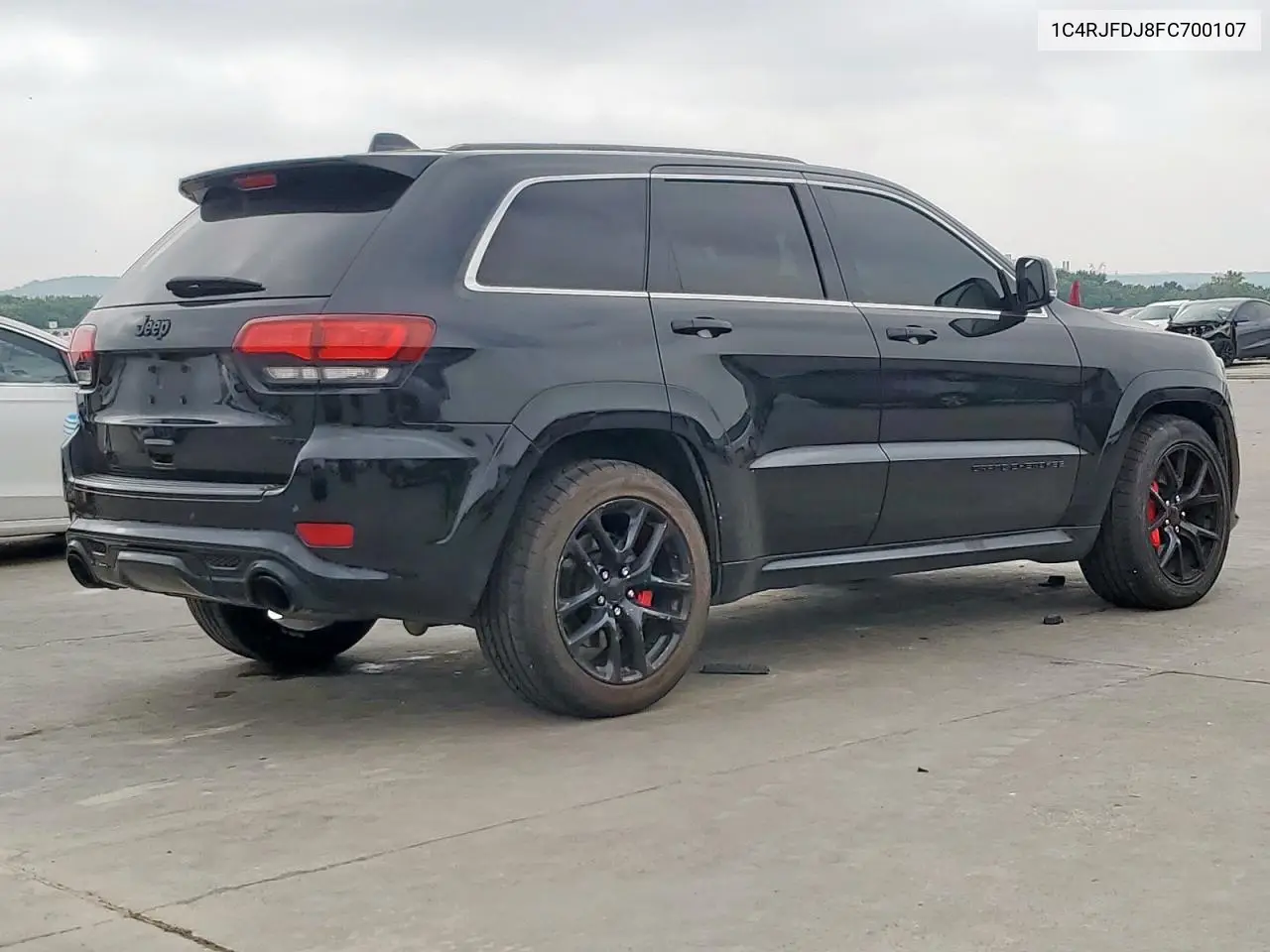 1C4RJFDJ8FC700107 2015 Jeep Grand Cherokee Srt-8