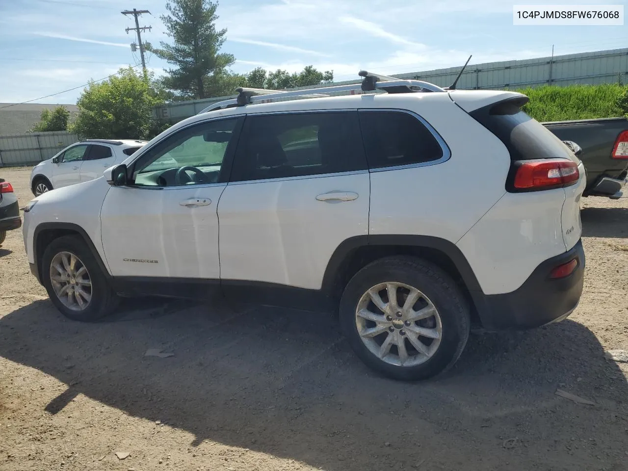 2015 Jeep Cherokee Limited VIN: 1C4PJMDS8FW676068 Lot: 58147514