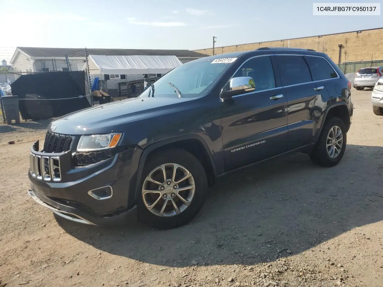 1C4RJFBG7FC950137 2015 Jeep Grand Cherokee Limited