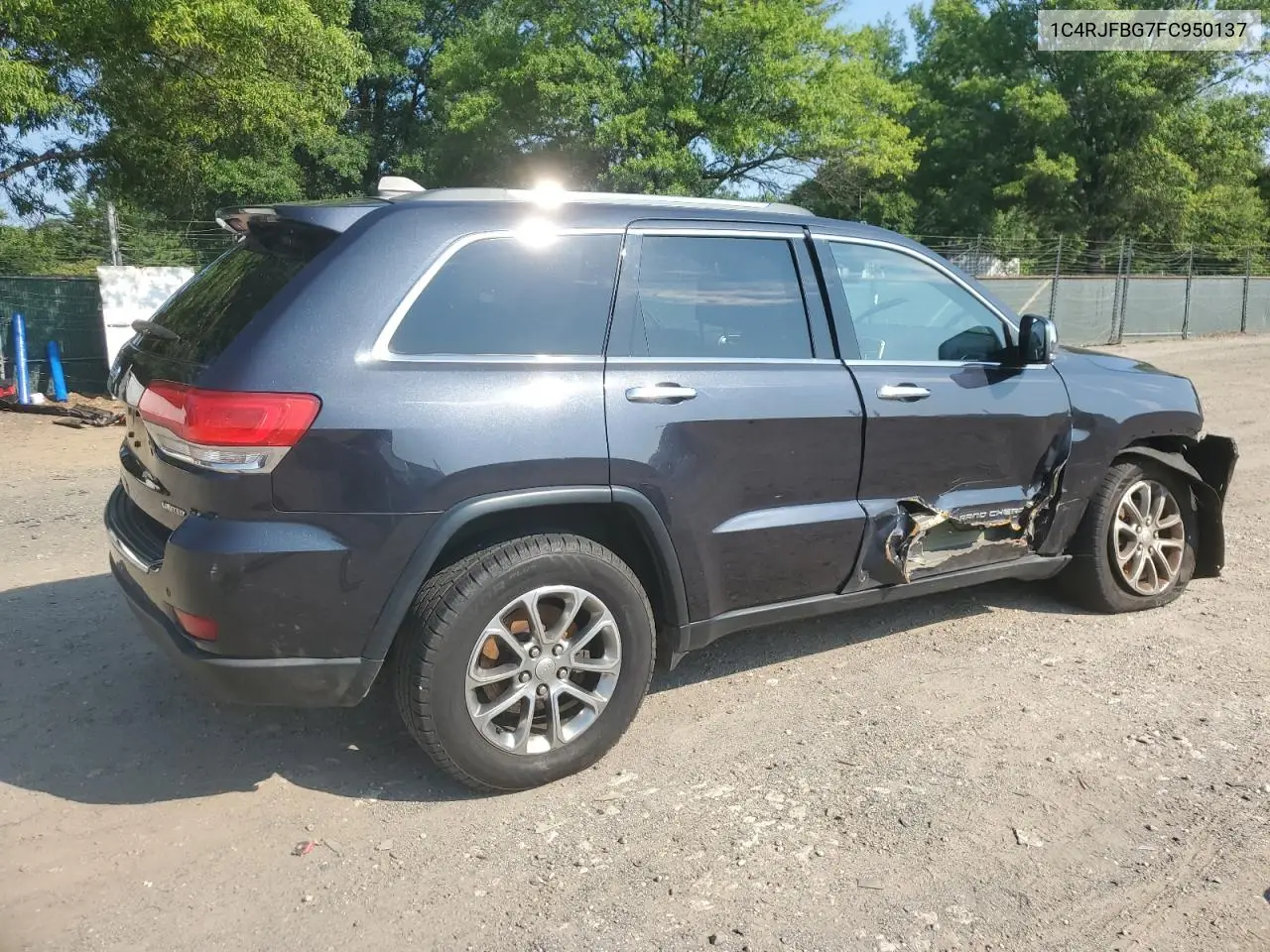 1C4RJFBG7FC950137 2015 Jeep Grand Cherokee Limited