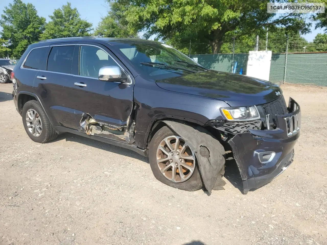 1C4RJFBG7FC950137 2015 Jeep Grand Cherokee Limited
