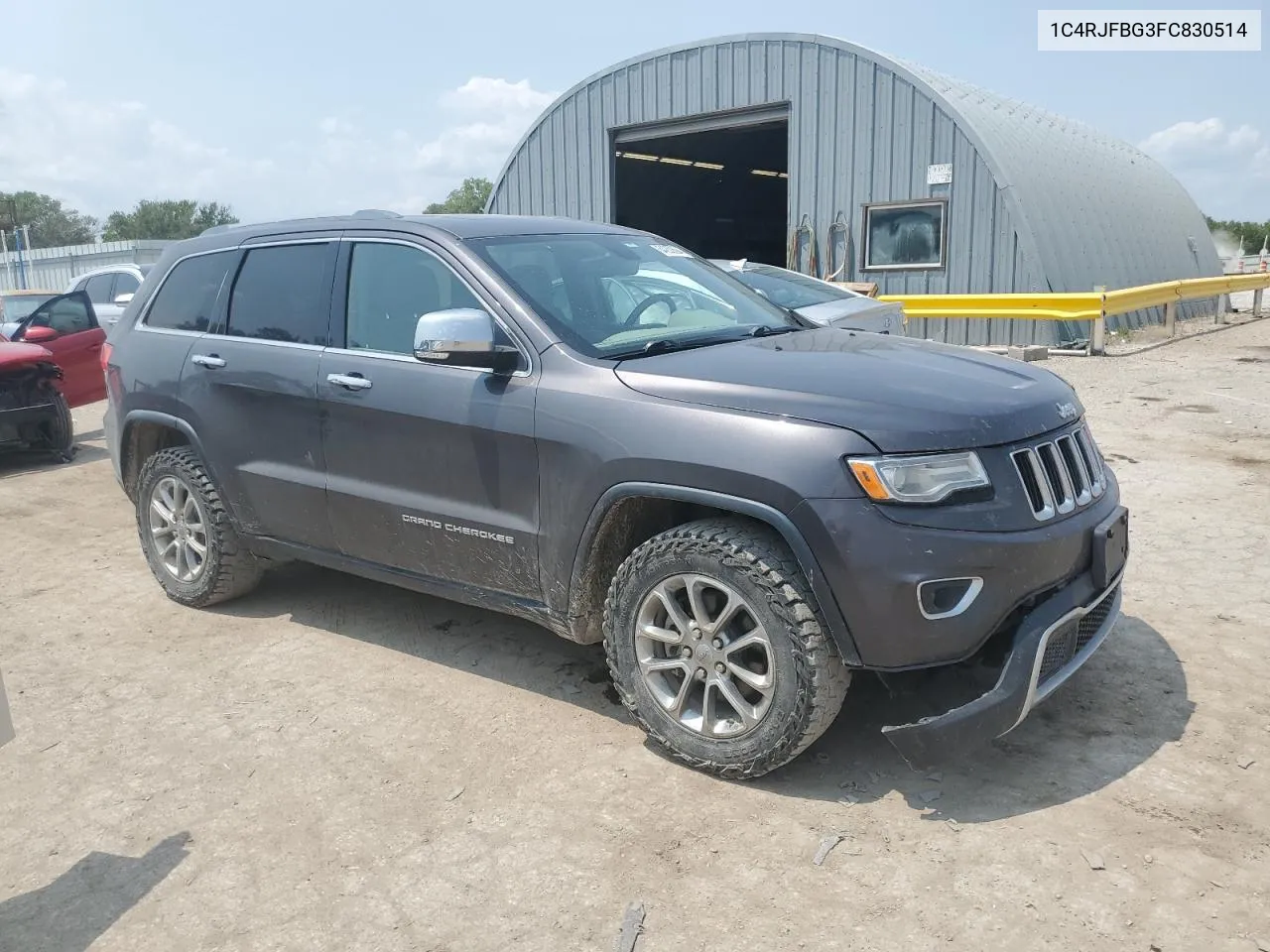 2015 Jeep Grand Cherokee Limited VIN: 1C4RJFBG3FC830514 Lot: 64250694