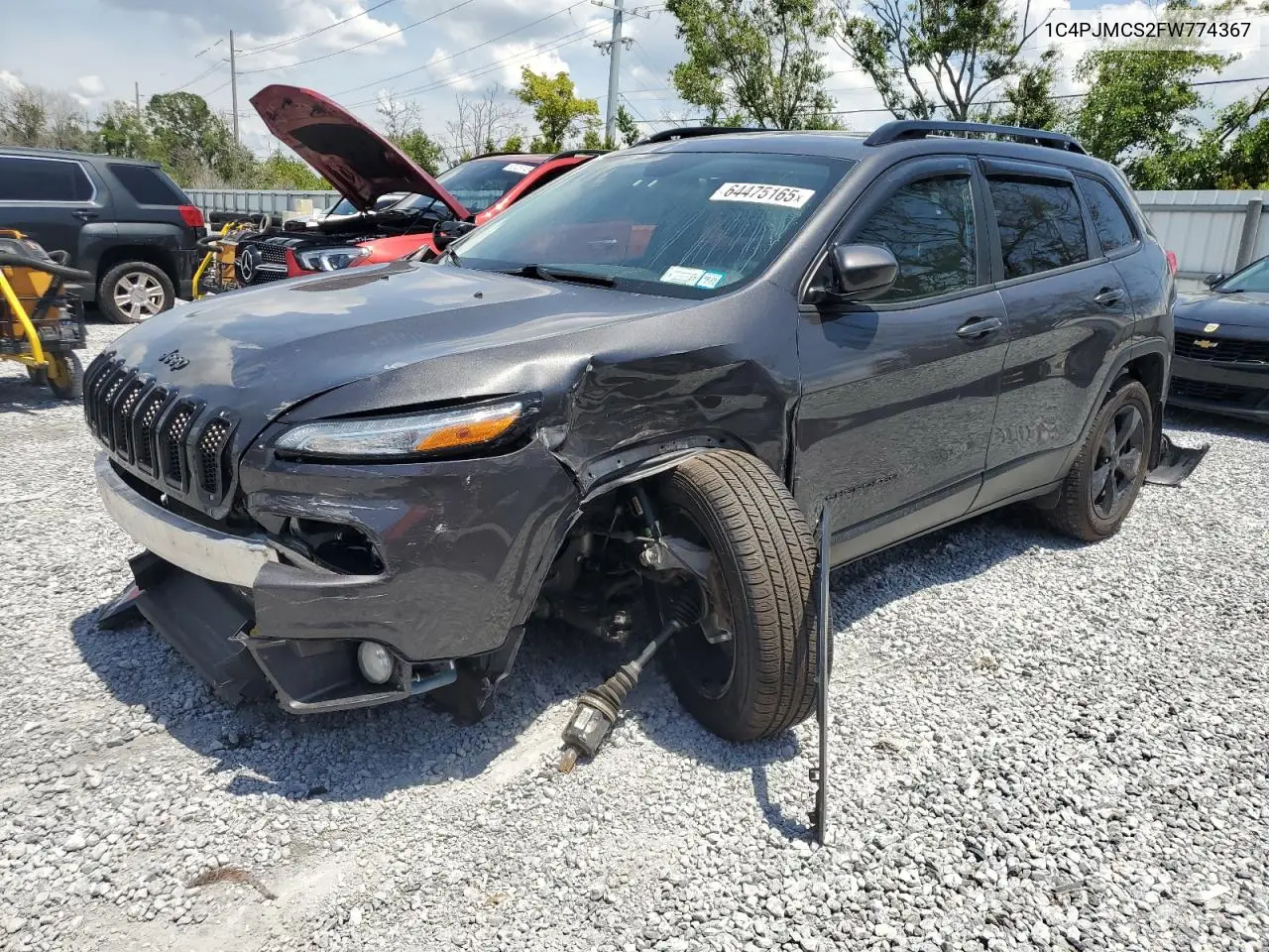 1C4PJMCS2FW774367 2015 Jeep Cherokee Latitude