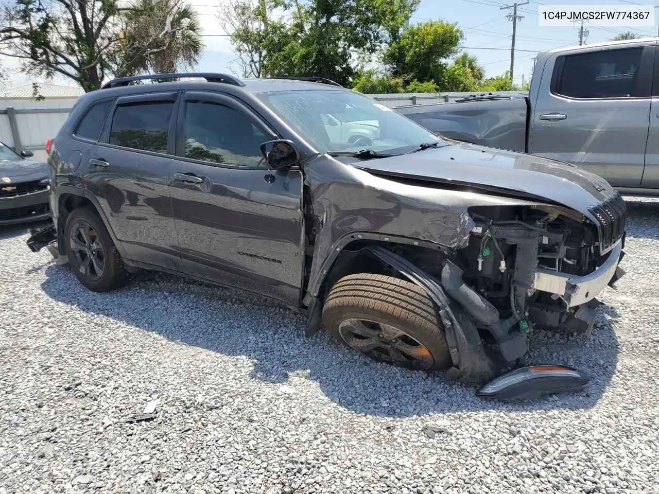 1C4PJMCS2FW774367 2015 Jeep Cherokee Latitude