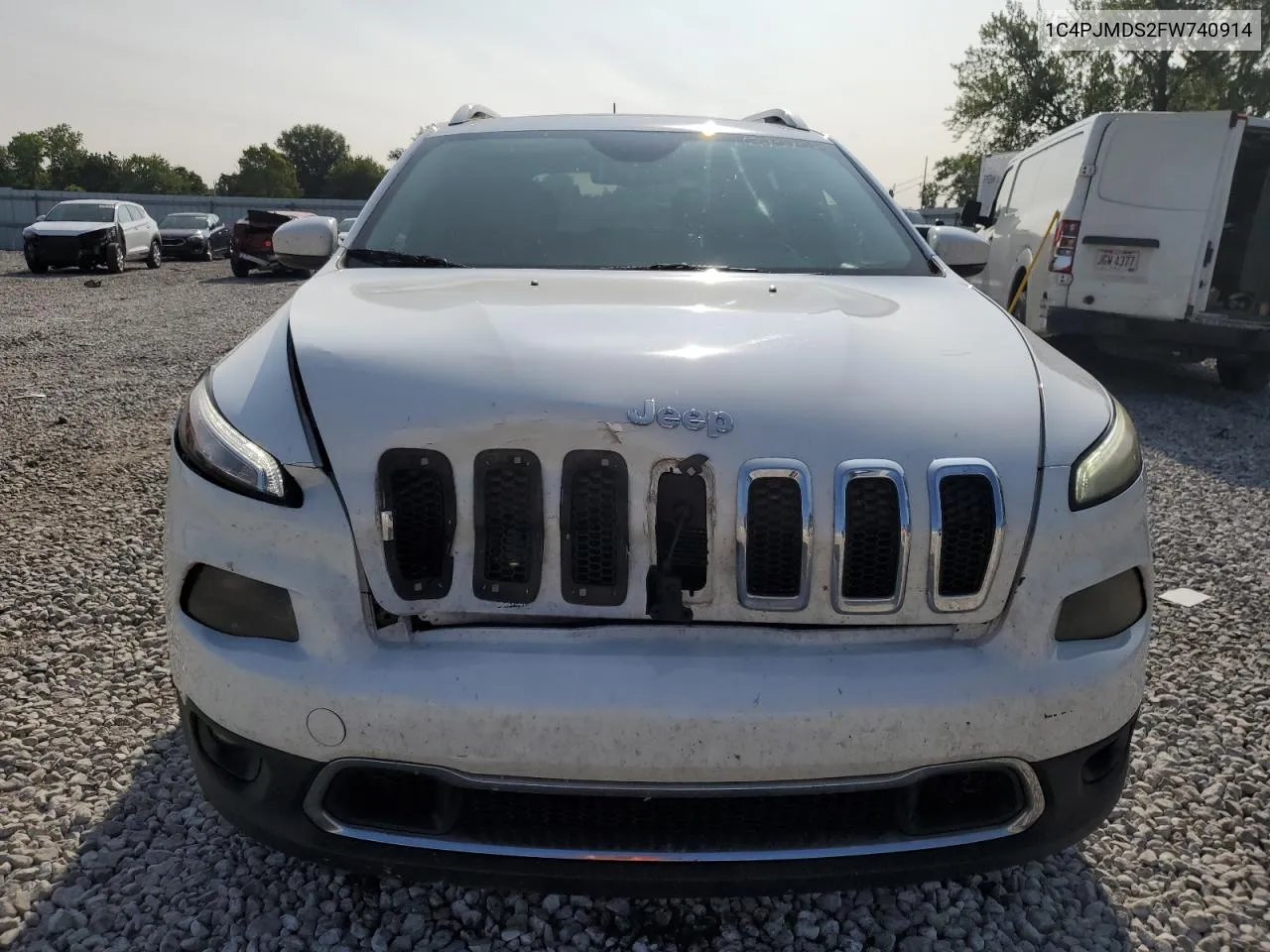 2015 Jeep Cherokee Limited VIN: 1C4PJMDS2FW740914 Lot: 67731754