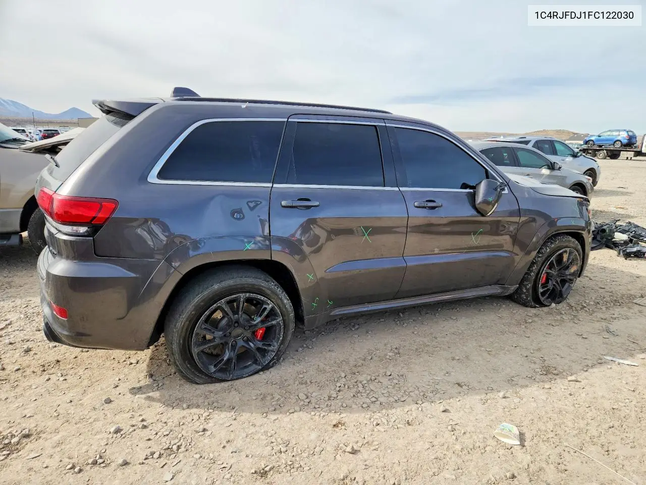 1C4RJFDJ1FC122030 2015 Jeep Grand Cherokee Srt-8