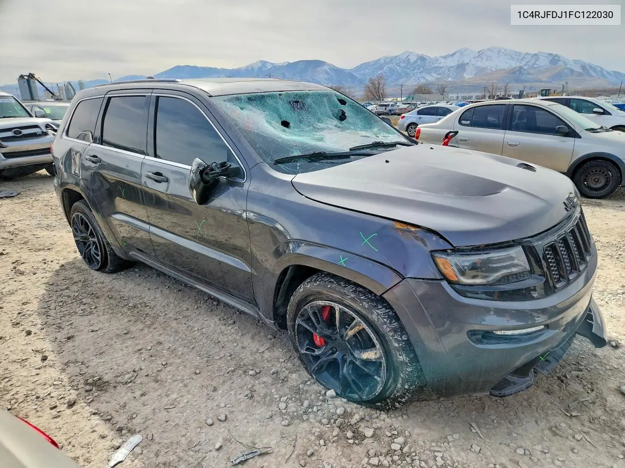 1C4RJFDJ1FC122030 2015 Jeep Grand Cherokee Srt-8