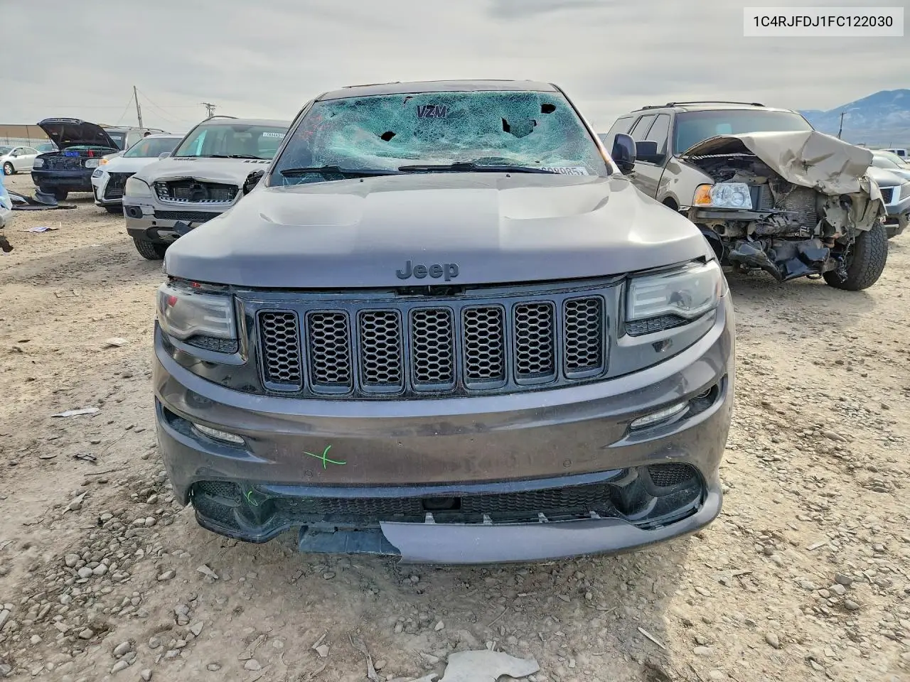 1C4RJFDJ1FC122030 2015 Jeep Grand Cherokee Srt-8