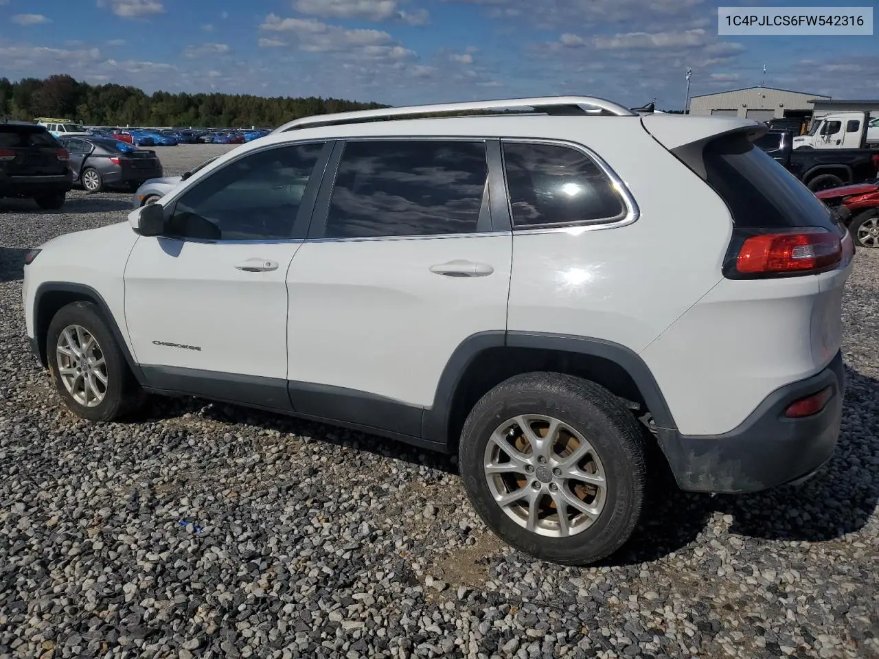 1C4PJLCS6FW542316 2015 Jeep Cherokee Latitude