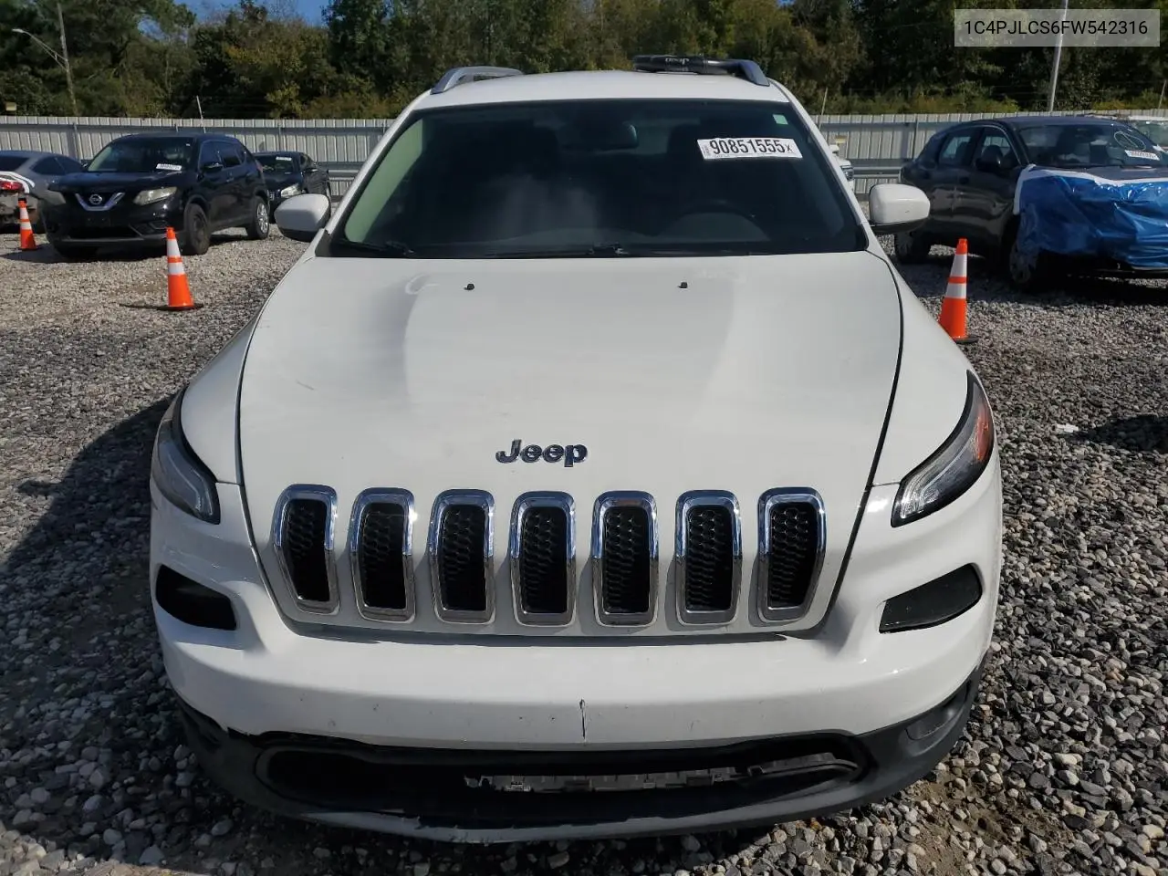 1C4PJLCS6FW542316 2015 Jeep Cherokee Latitude