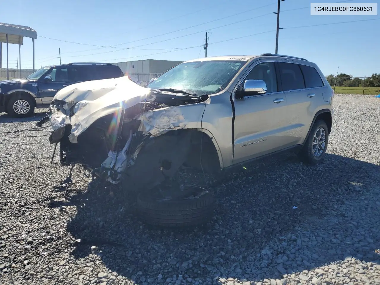 1C4RJEBG0FC860631 2015 Jeep Grand Cherokee Limited