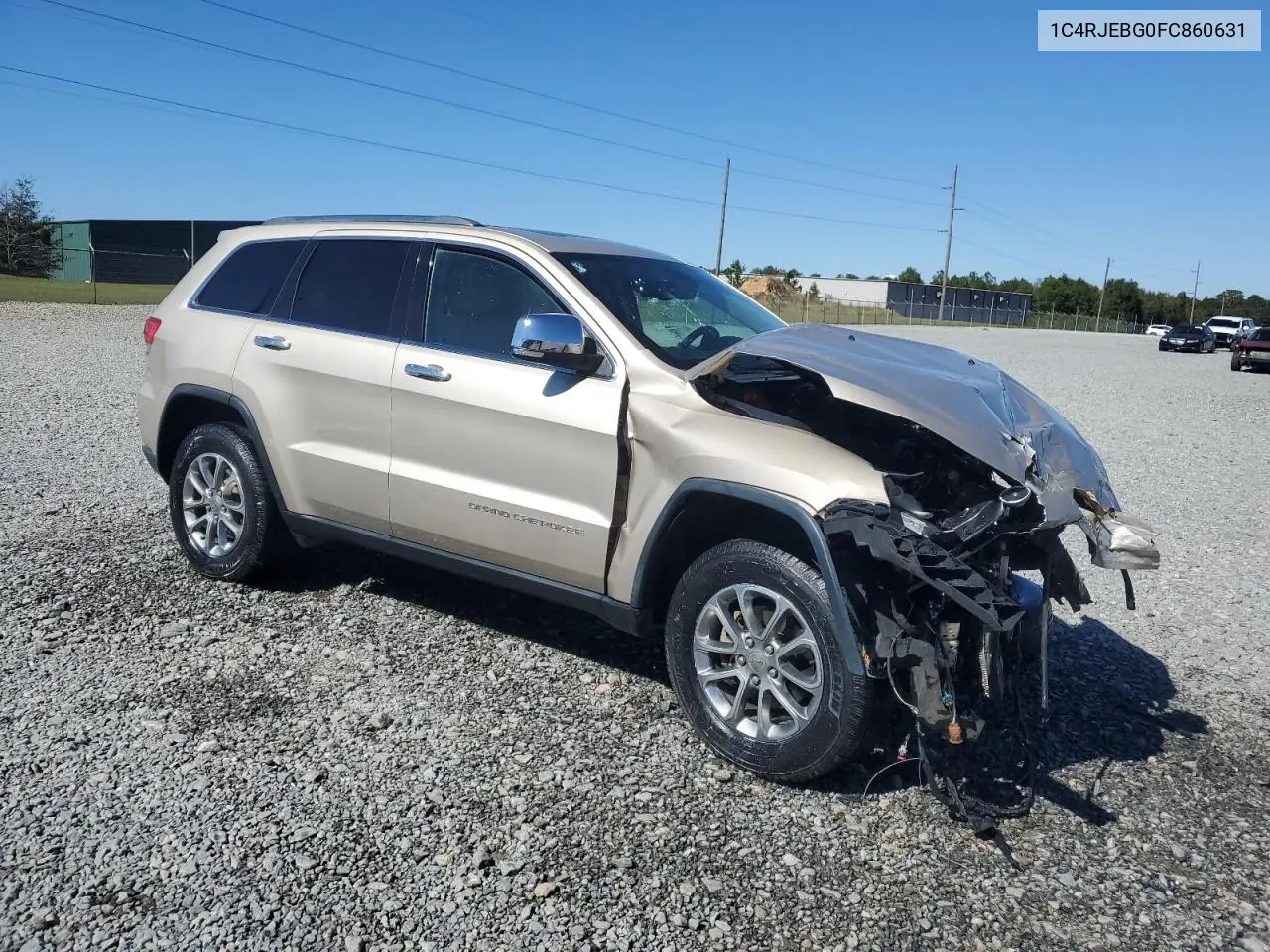 1C4RJEBG0FC860631 2015 Jeep Grand Cherokee Limited