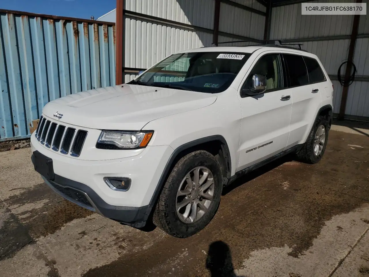 1C4RJFBG1FC638170 2015 Jeep Grand Cherokee Limited