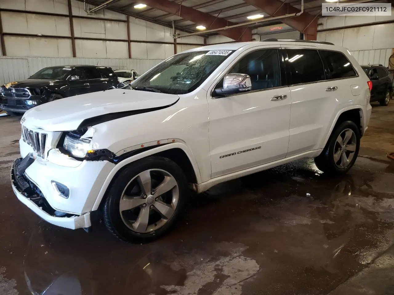 1C4RJFCG2FC921112 2015 Jeep Grand Cherokee Overland