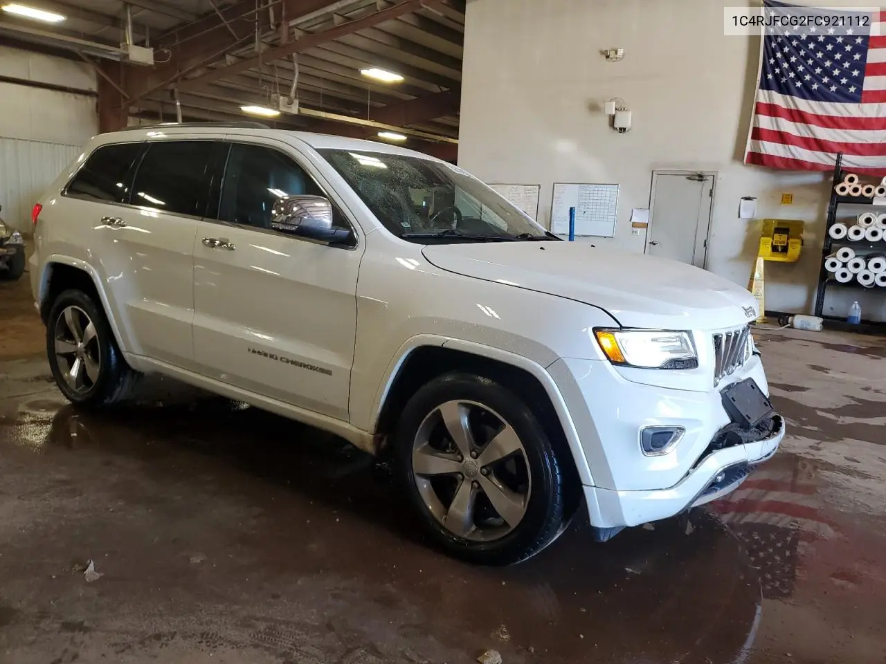 1C4RJFCG2FC921112 2015 Jeep Grand Cherokee Overland
