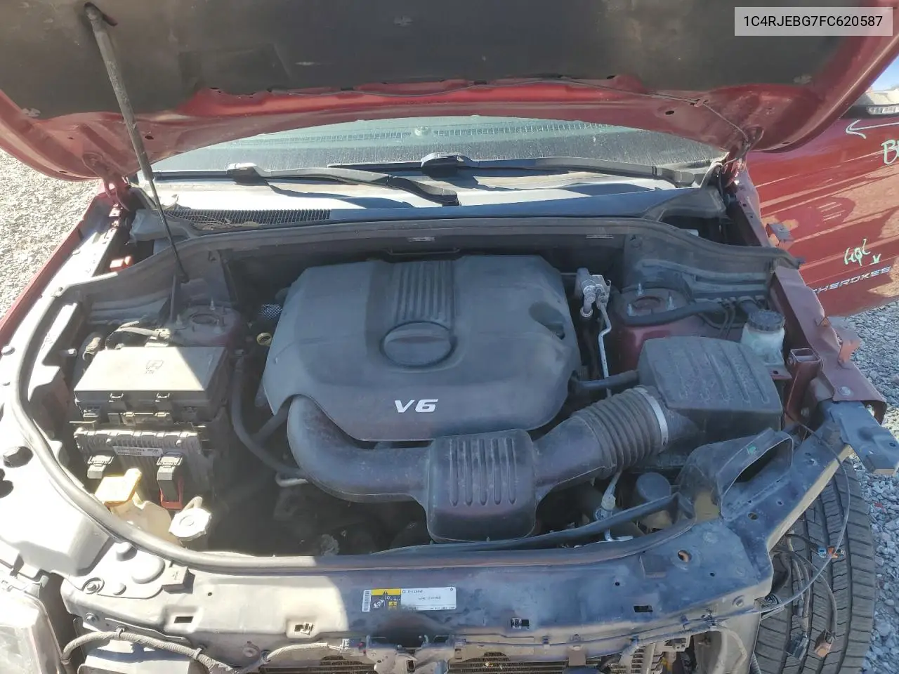 1C4RJEBG7FC620587 2015 Jeep Grand Cherokee Limited