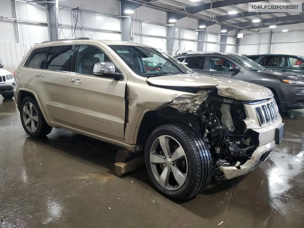 1C4RJFCG2FC150201 2015 Jeep Grand Cherokee Overland