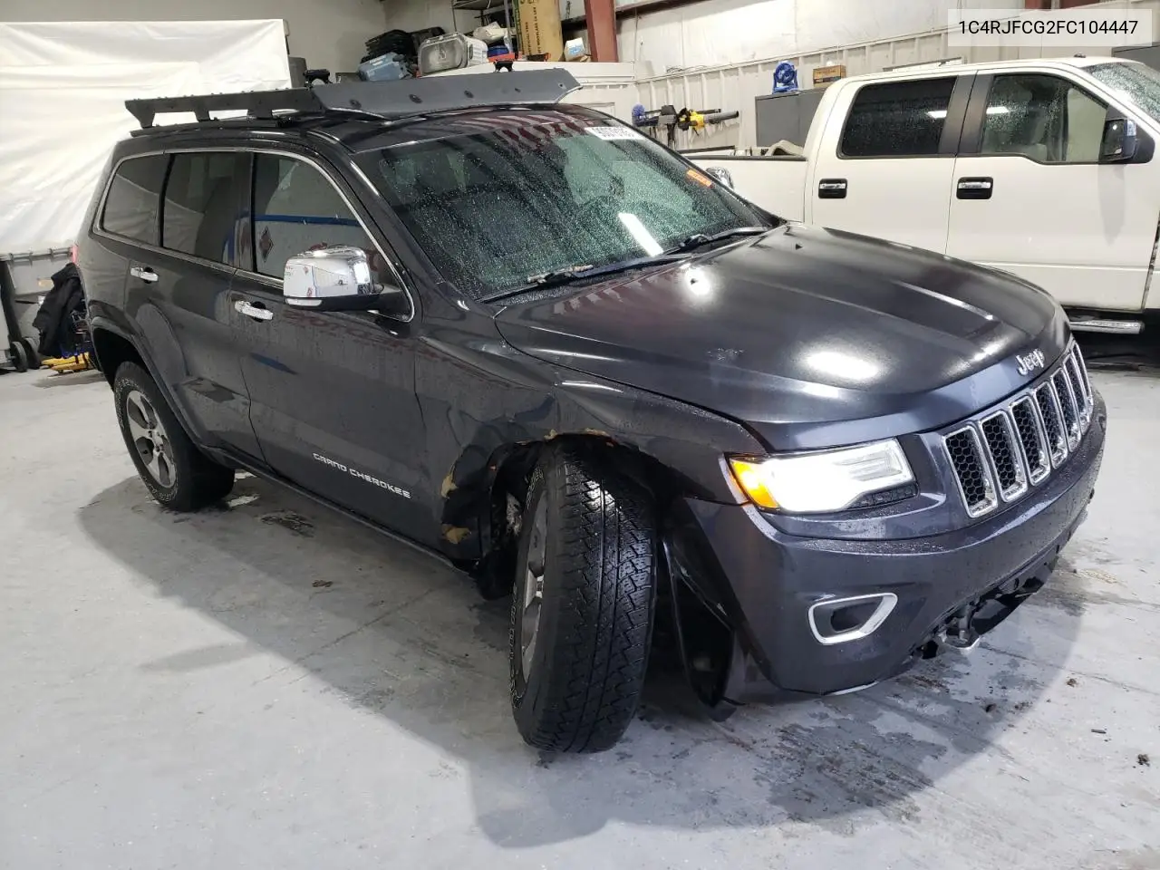 1C4RJFCG2FC104447 2015 Jeep Grand Cherokee Overland