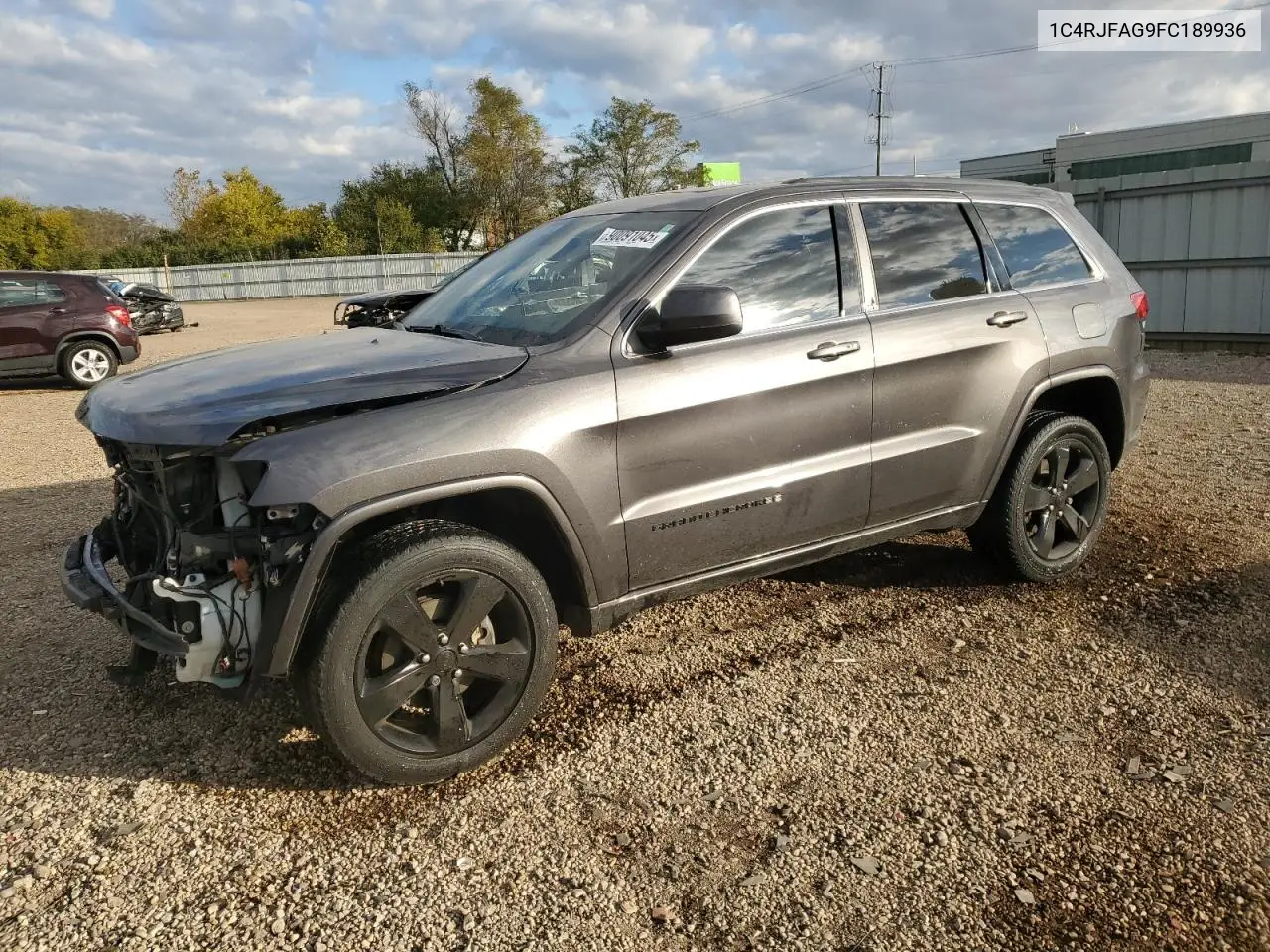 1C4RJFAG9FC189936 2015 Jeep Grand Cherokee Laredo
