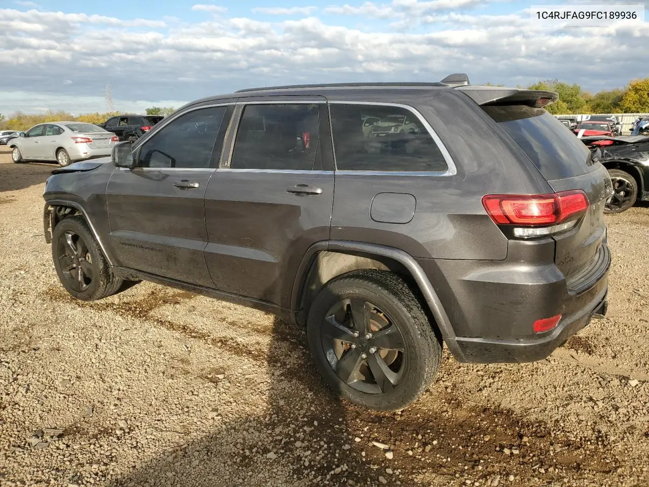 1C4RJFAG9FC189936 2015 Jeep Grand Cherokee Laredo