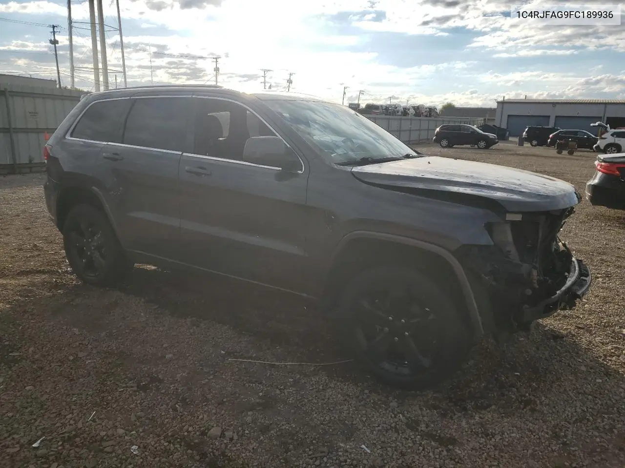 1C4RJFAG9FC189936 2015 Jeep Grand Cherokee Laredo