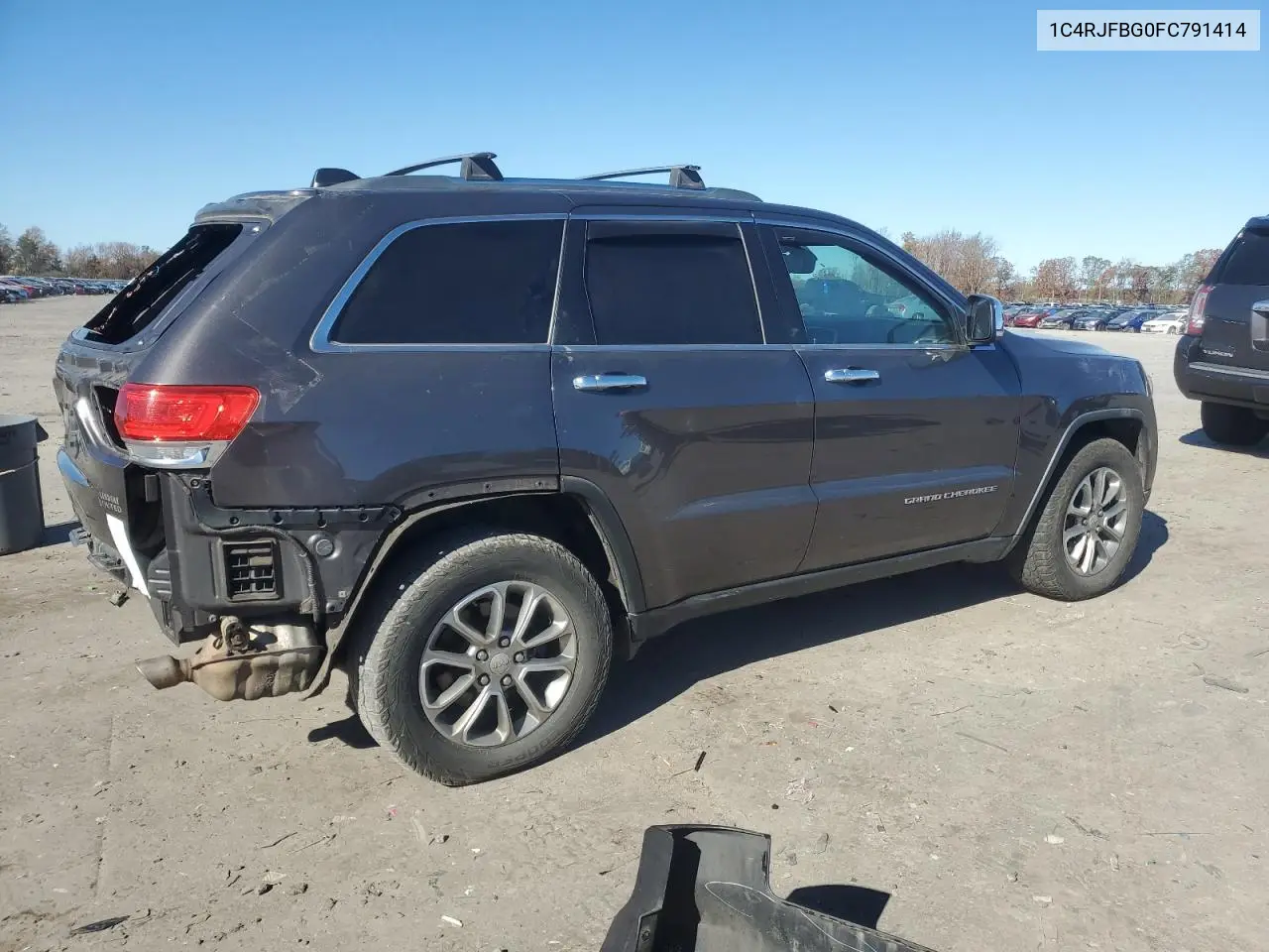 1C4RJFBG0FC791414 2015 Jeep Grand Cherokee Limited