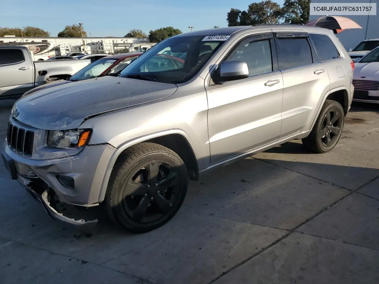 1C4RJFAG7FC631757 2015 Jeep Grand Cherokee Laredo