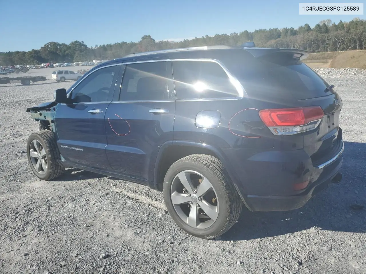 1C4RJECG3FC125589 2015 Jeep Grand Cherokee Overland