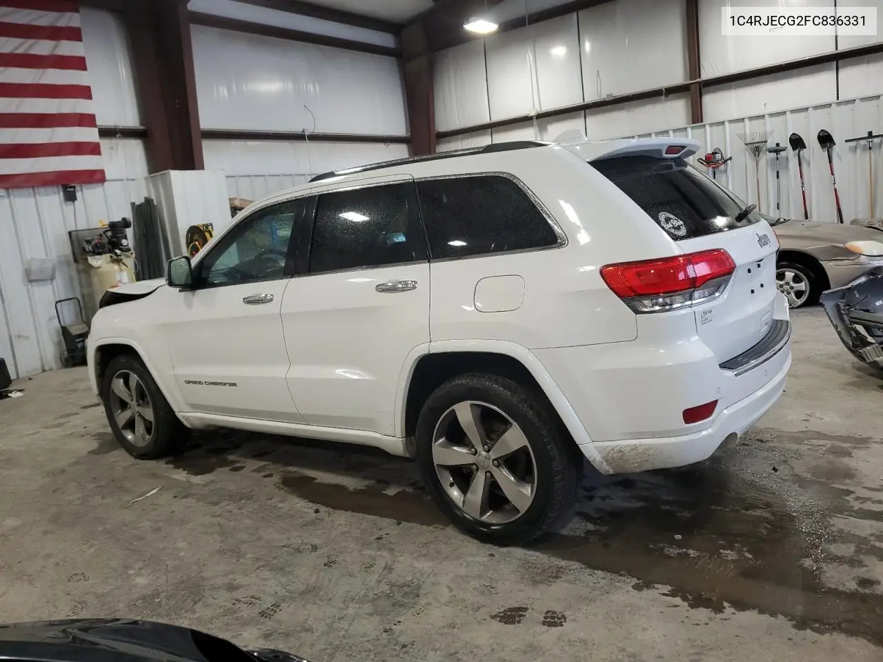 1C4RJECG2FC836331 2015 Jeep Grand Cherokee Overland