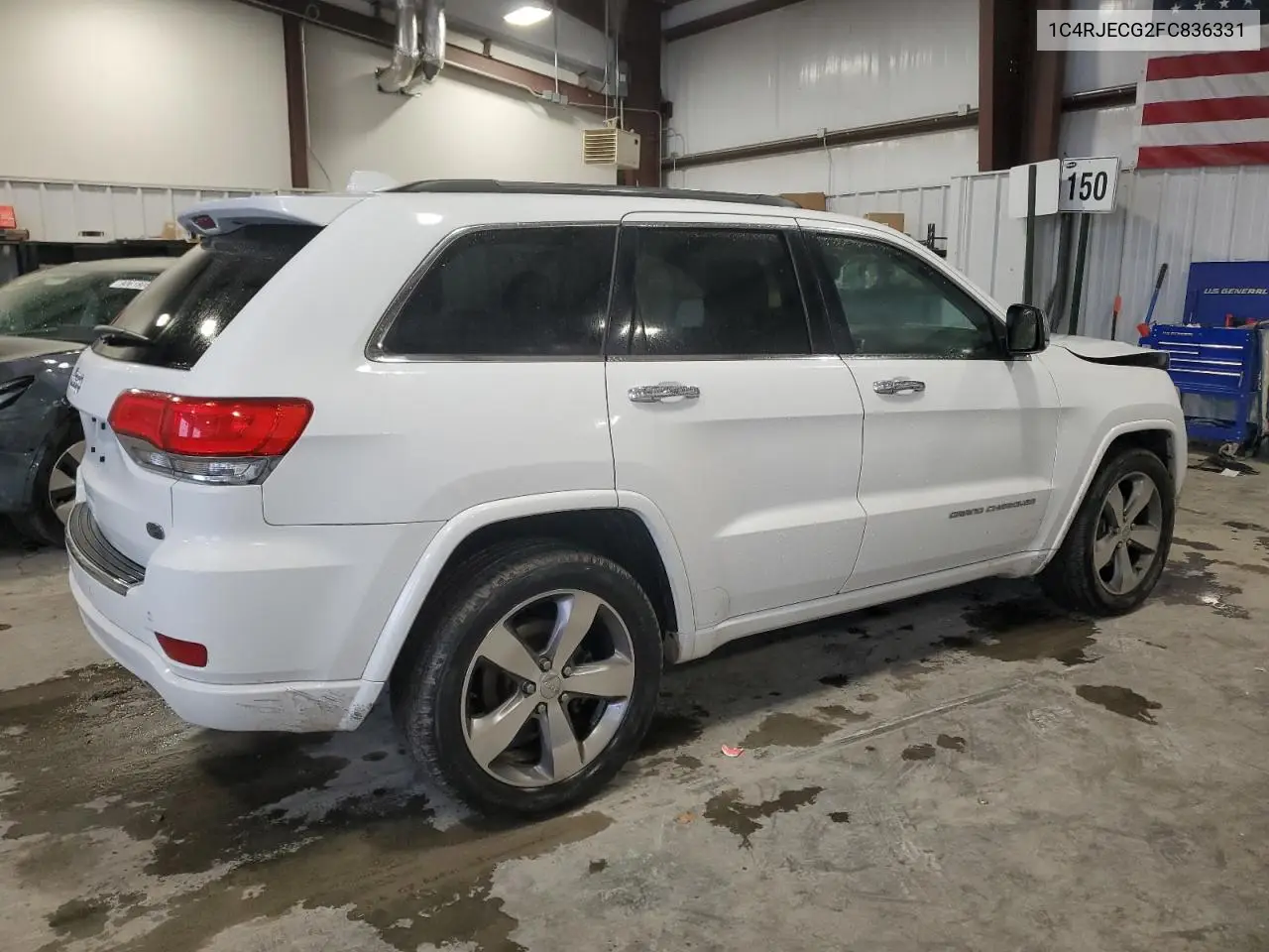 1C4RJECG2FC836331 2015 Jeep Grand Cherokee Overland