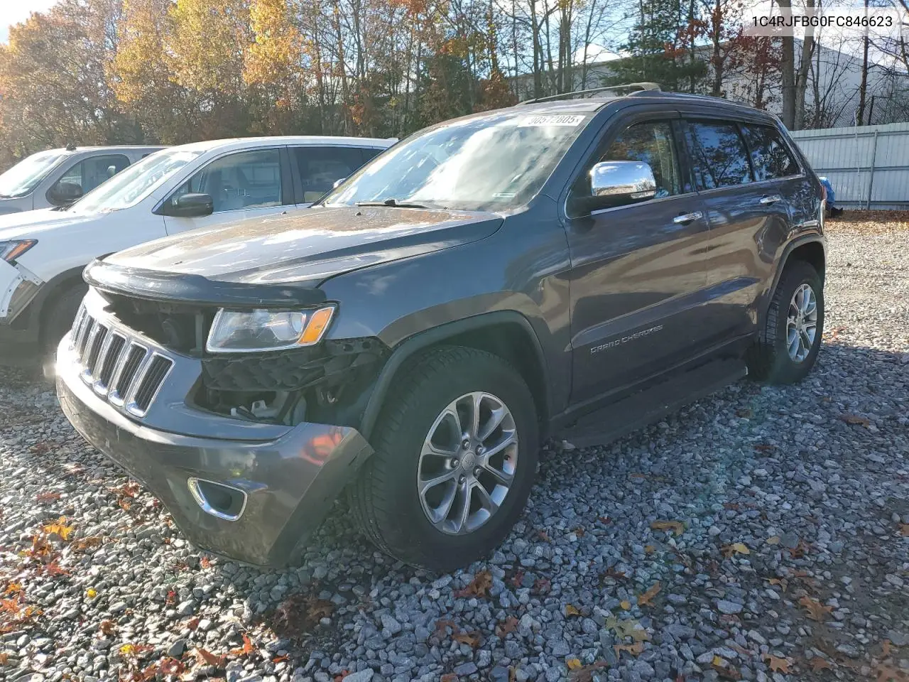 1C4RJFBG0FC846623 2015 Jeep Grand Cherokee Limited