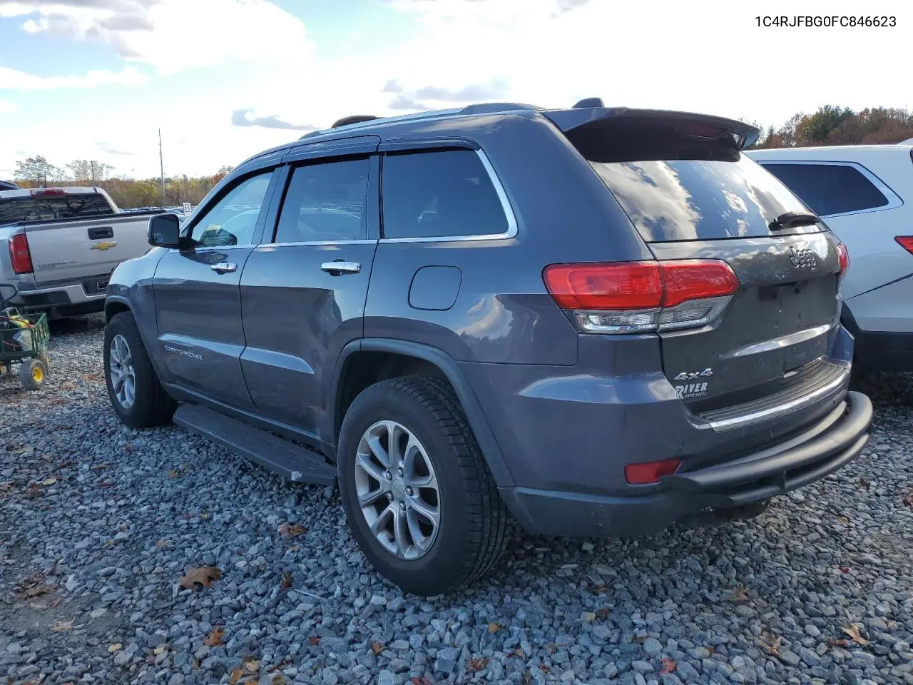 1C4RJFBG0FC846623 2015 Jeep Grand Cherokee Limited