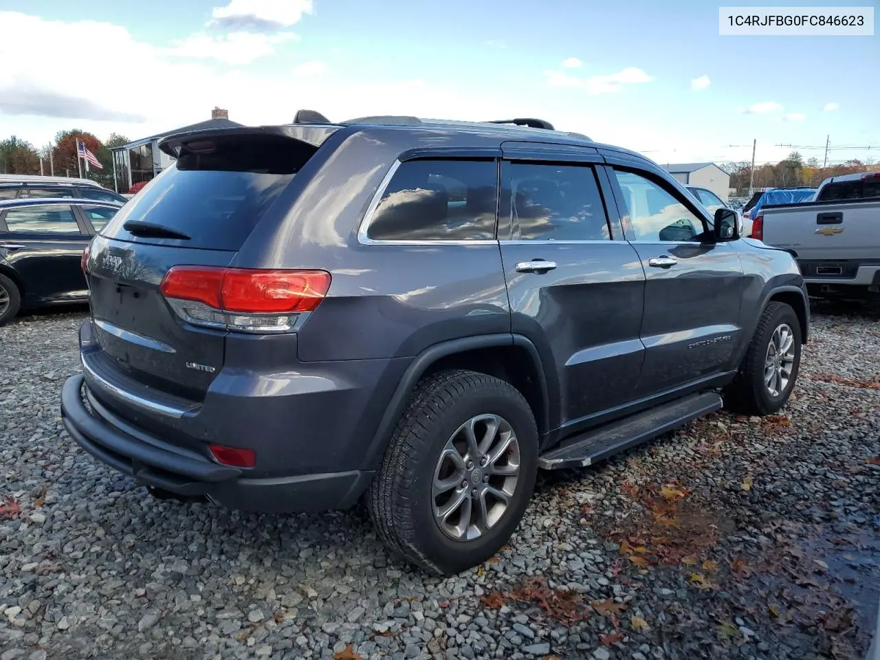 1C4RJFBG0FC846623 2015 Jeep Grand Cherokee Limited