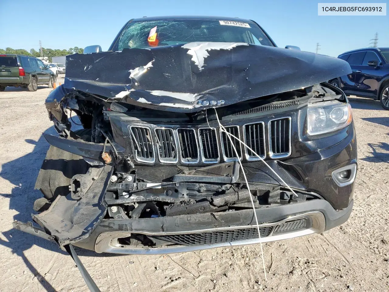 1C4RJEBG5FC693912 2015 Jeep Grand Cherokee Limited